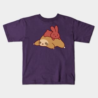 Sloth and Bunny Kids T-Shirt